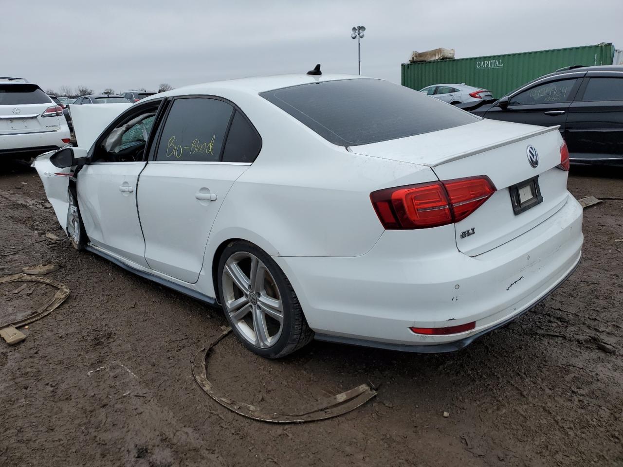 Lot #2886191536 2016 VOLKSWAGEN JETTA GLI