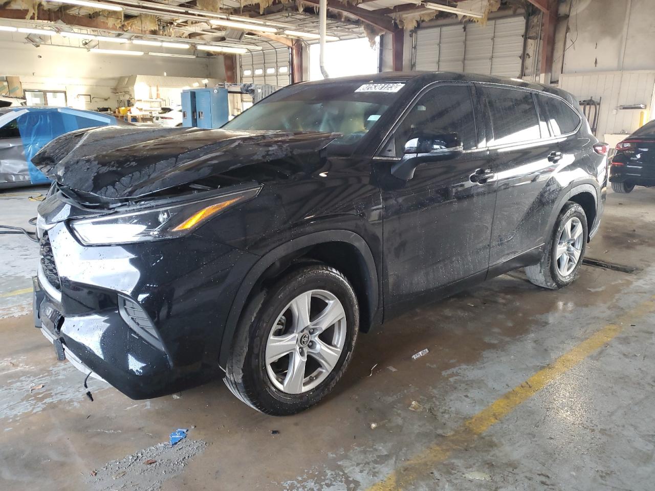 5TDCZRAH3NS****** Salvage and Wrecked 2022 Toyota Highlander in AL - Montgomery