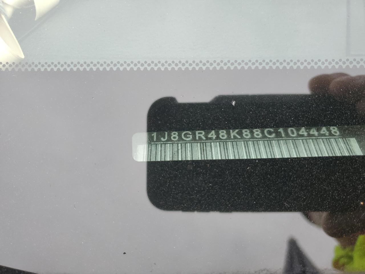 1J8GR48K88C104448 2008 Jeep Grand Cherokee Laredo