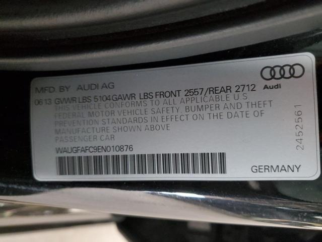 2014 Audi A6 Premium Plus VIN: WAUGFAFC9EN010876 Lot: 38909394
