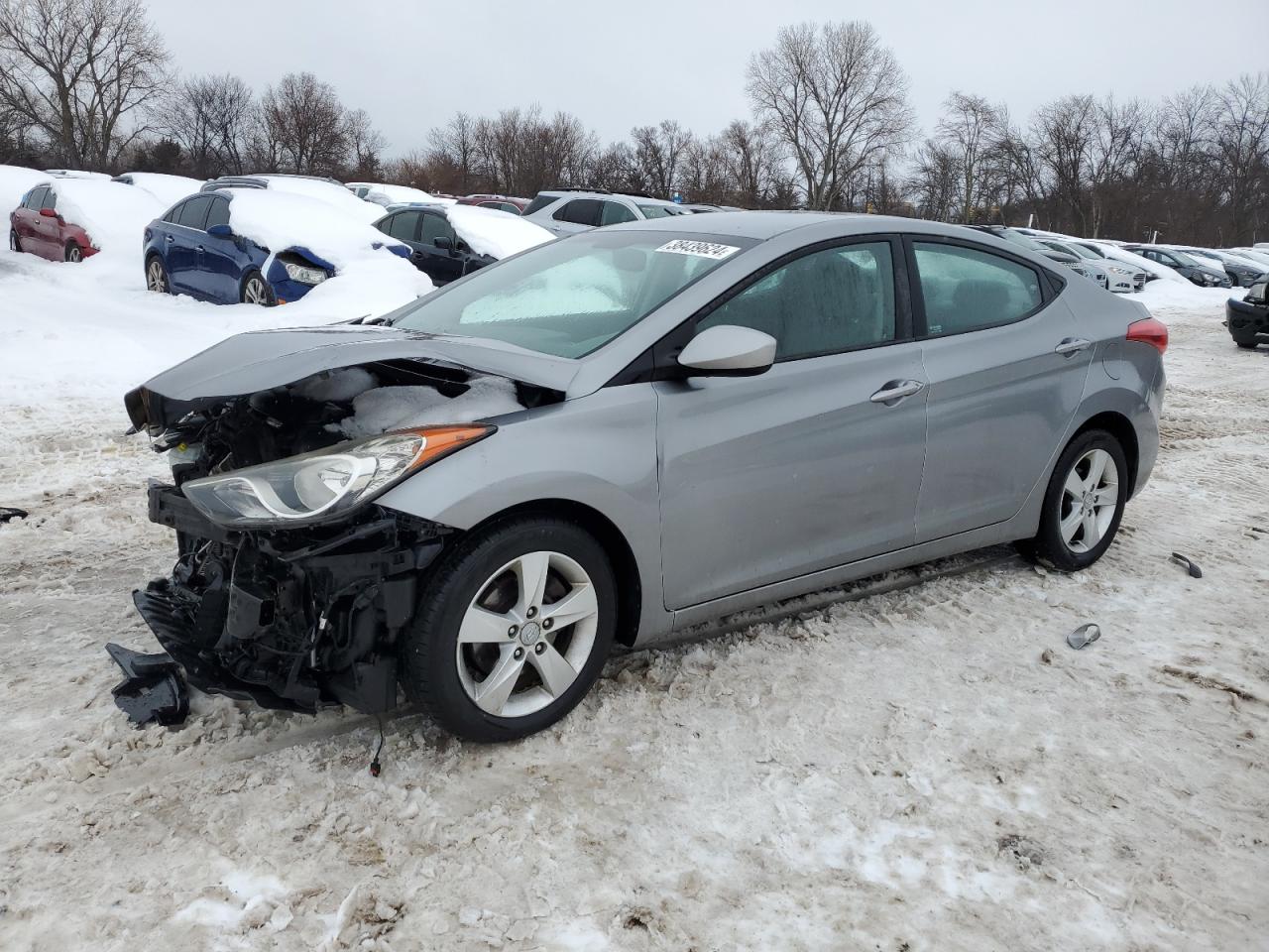 KMHDH4AE8CU383030 2012 Hyundai Elantra Gls