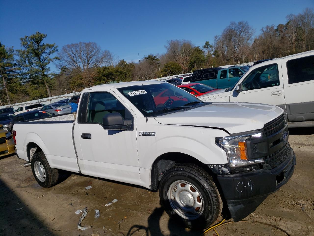 2018 Ford F150 vin: 1FTMF1CB4JKF68728