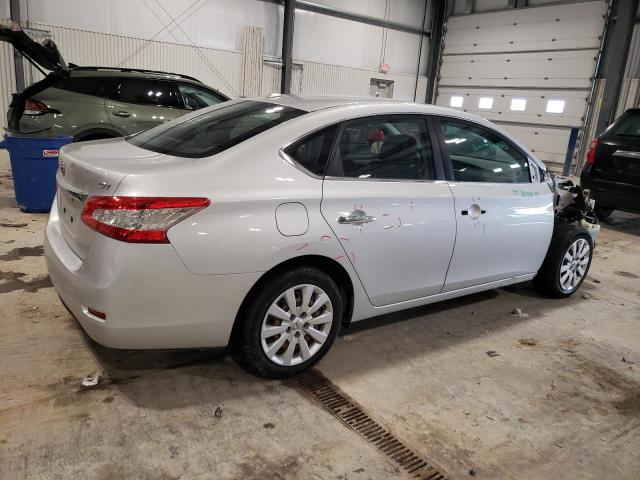 Vin: 3n1ab7ap2fl651647, lot: 38369814, nissan sentra s 20153