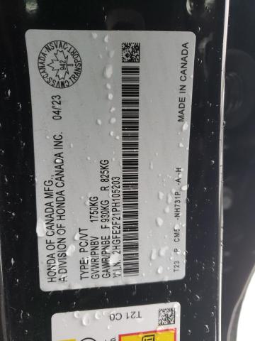 2023 HONDA CIVIC LX - 2HGFE2F21PH105203