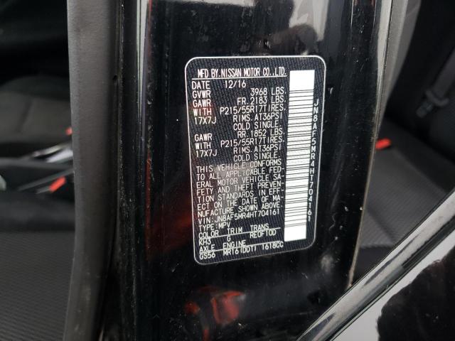 2017 NISSAN JUKE S - JN8AF5MR4HT704161