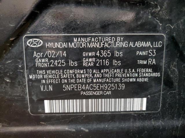 5NPEB4AC5EH925139 | 2014 HYUNDAI SONATA GLS