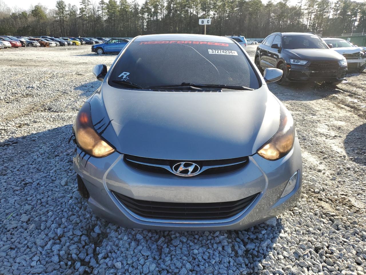 KMHDH4AE0DU521807 2013 Hyundai Elantra Gls