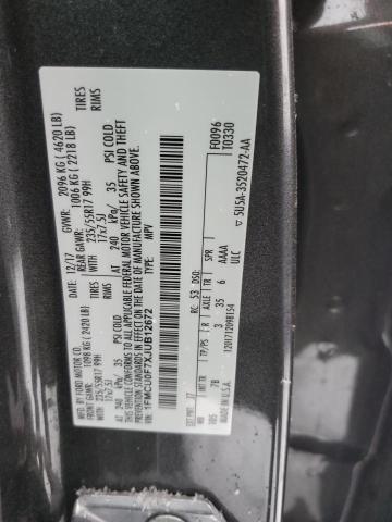 1FMCU0F7XJUB12672 | 2018 FORD ESCAPE S