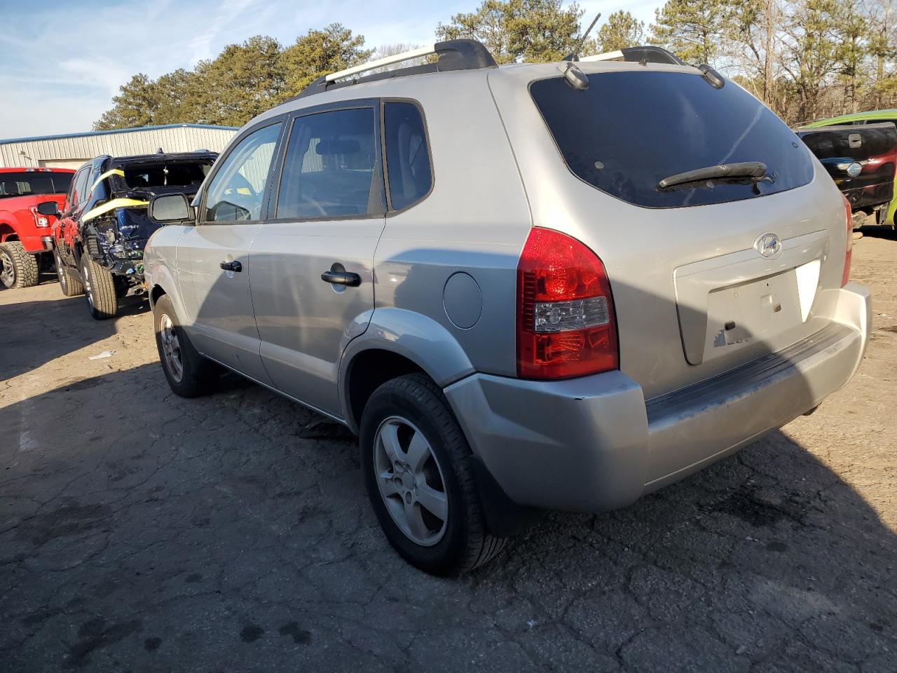 KM8JM12B07U651625 2007 Hyundai Tucson Gls