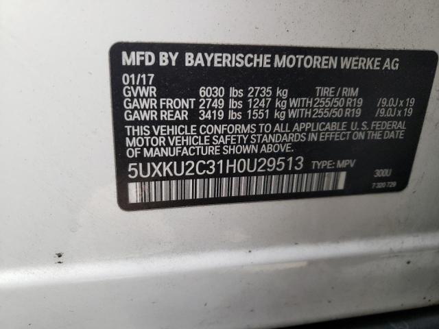 5UXKU2C31H0U29513 2017 BMW X6 - Image 14