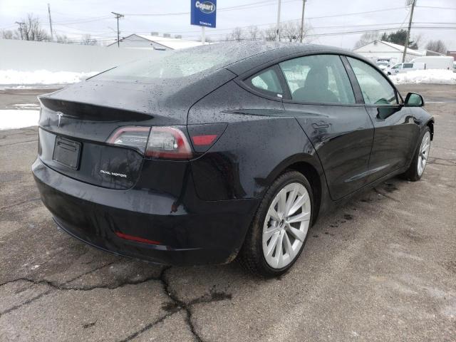 5YJ3E1EB7NF191648 | 2022 TESLA MODEL 3