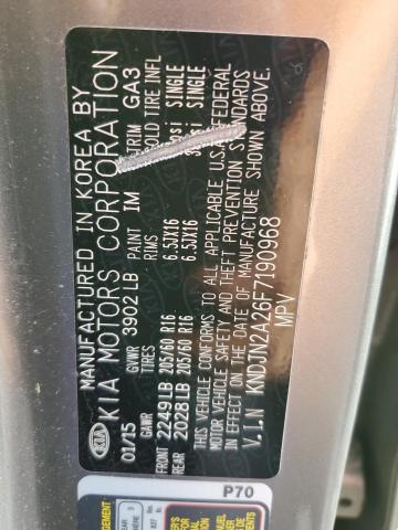 2015 KIA SOUL - KNDJN2A26F7190968