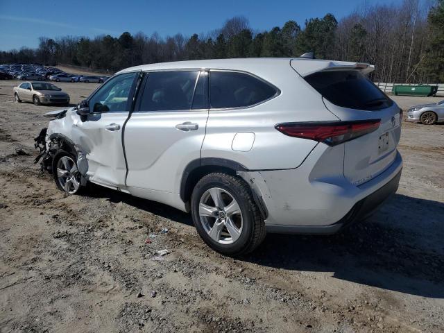 VIN 5TDCZRAH6NS099794 2022 Toyota Highlander, L no.2