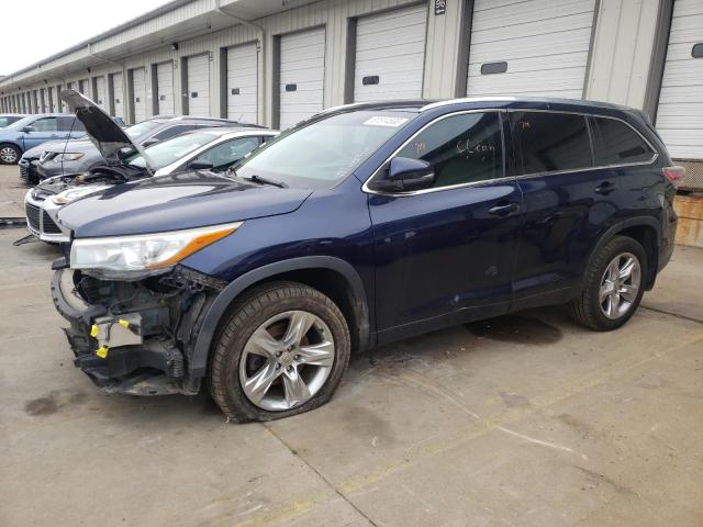 VIN 5TDDKRFH7ES008209 2014 Toyota Highlander, Limited no.1