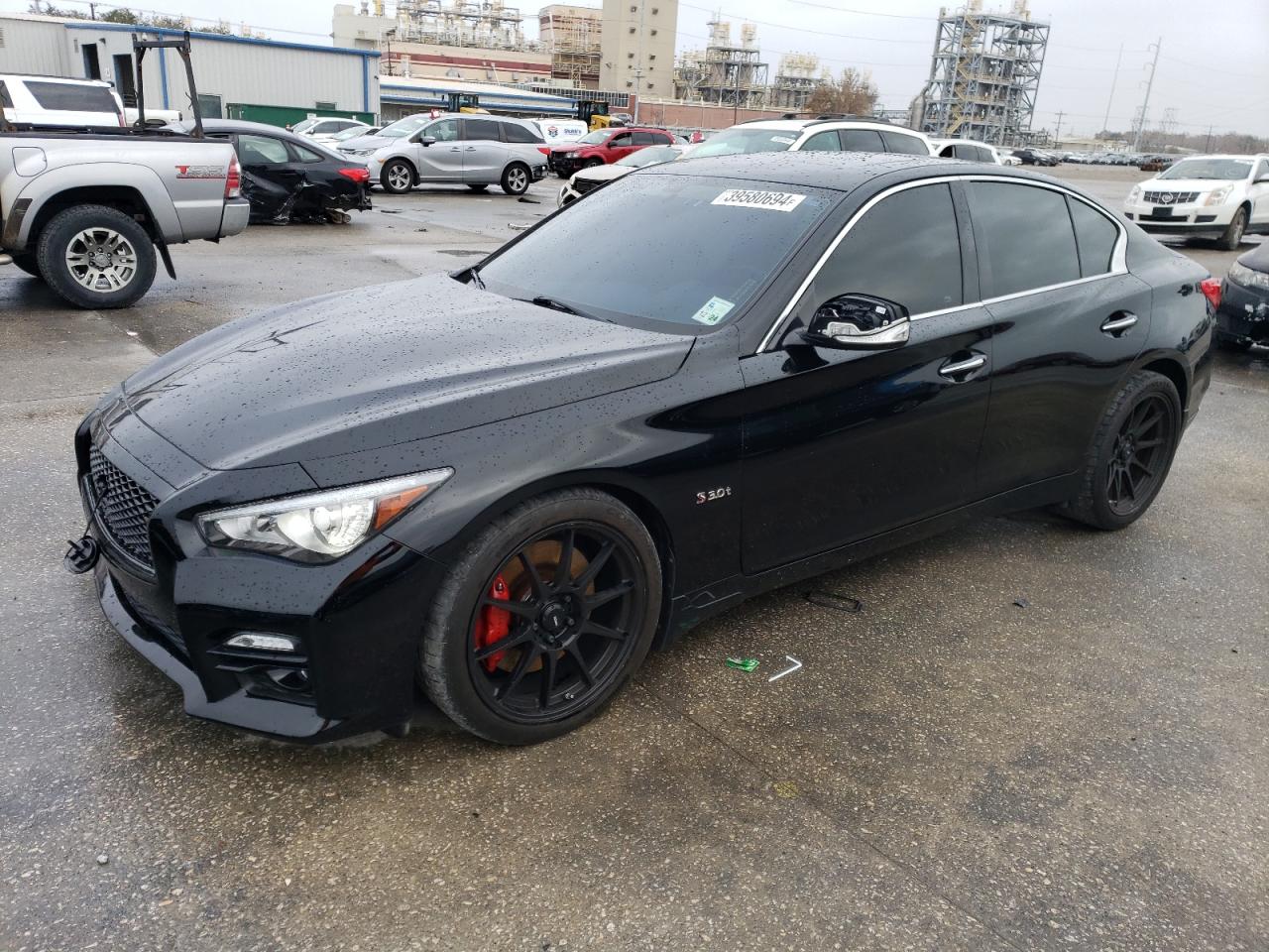 JN1FV7AP5HM851136 2017 Infiniti Q50 Red Sport 400