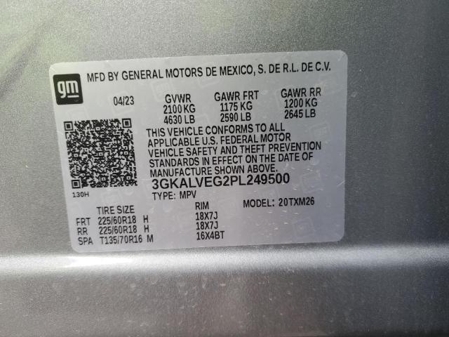 3GKALVEG2PL249500 | 2023 GMC TERRAIN SL