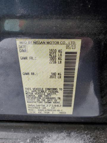 2013 Nissan Altima 2.5 VIN: 1N4AL3AP7DC275982 Lot: 39128244