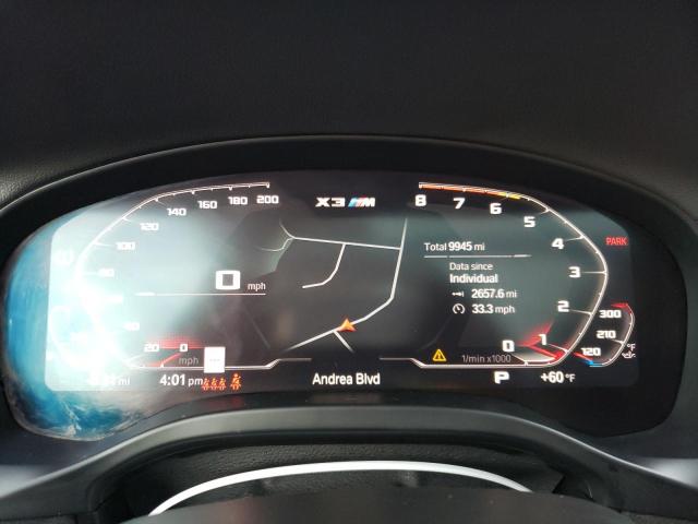 2022 BMW X3 M 5YM13EC09N9J58240