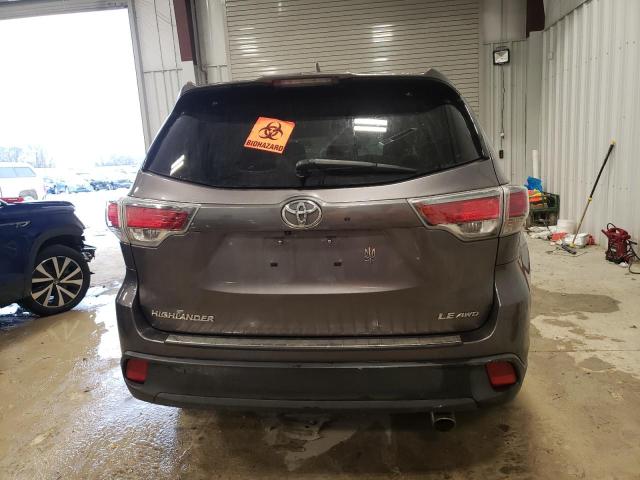 VIN 5TDBKRFH8FS177809 2015 Toyota Highlander, LE no.6