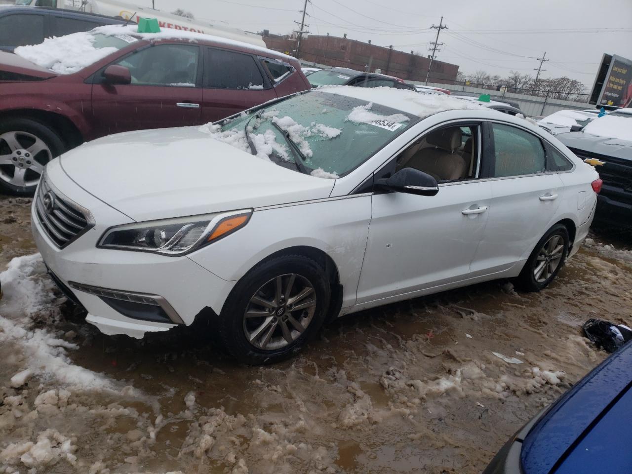 Lot #2638111444 2015 HYUNDAI SONATA SE