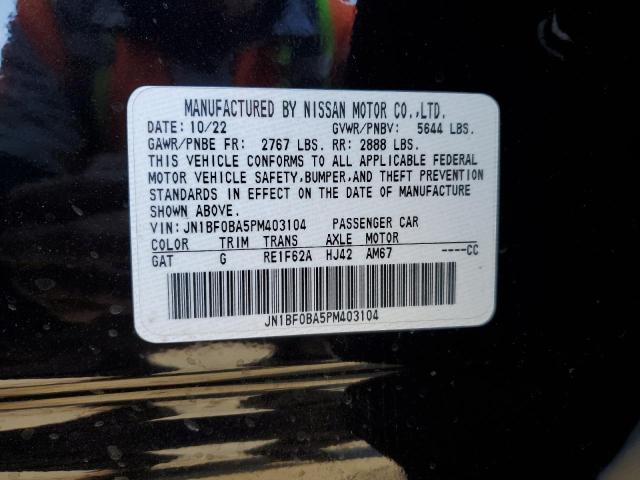2023 NISSAN ARIYA EVOL JN1BF0BA5PM403104