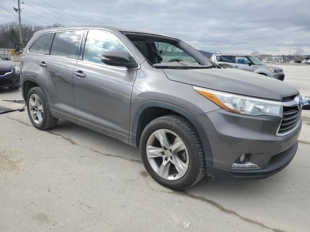 VIN 5TDYKRFH5FS091254 2015 Toyota Highlander, Limited no.4