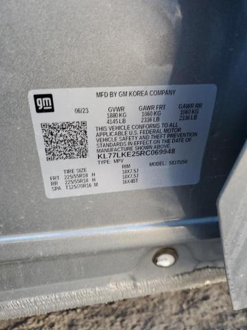2024 CHEVROLET TRAX ACTIV - KL77LKE25RC069948