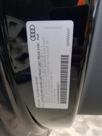 2021 AUDI RS5 - WUANWAF59MA902971