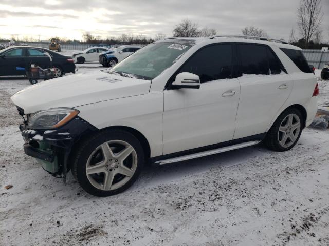 4JGDA2EB9FA503559 | 2015 MERCEDES-BENZ ML 350 BLU