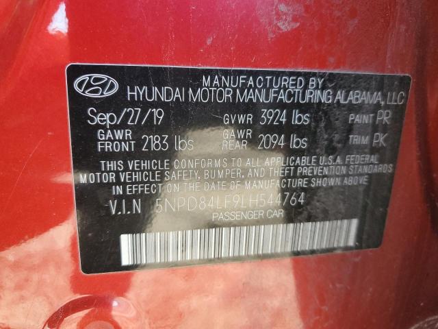 2020 HYUNDAI ELANTRA SE 5NPD84LF9LH544764