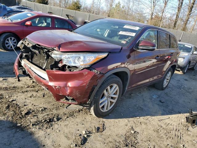 2016 Toyota Highlander LE