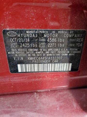 KMHEC4A45FA132207 | 2015 HYUNDAI SONATA HYB