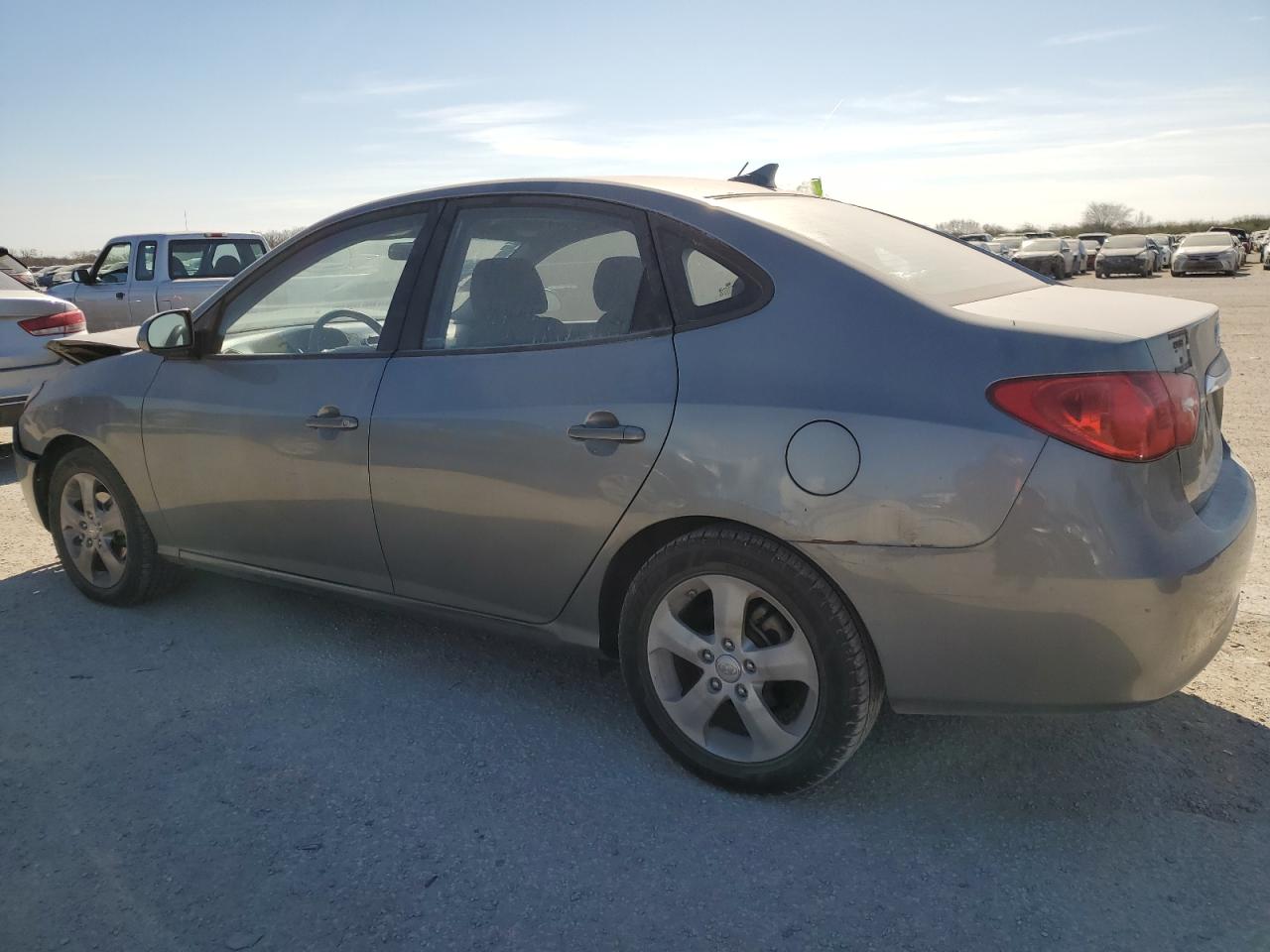 KMHDU4AD0AU178818 2010 Hyundai Elantra Blue