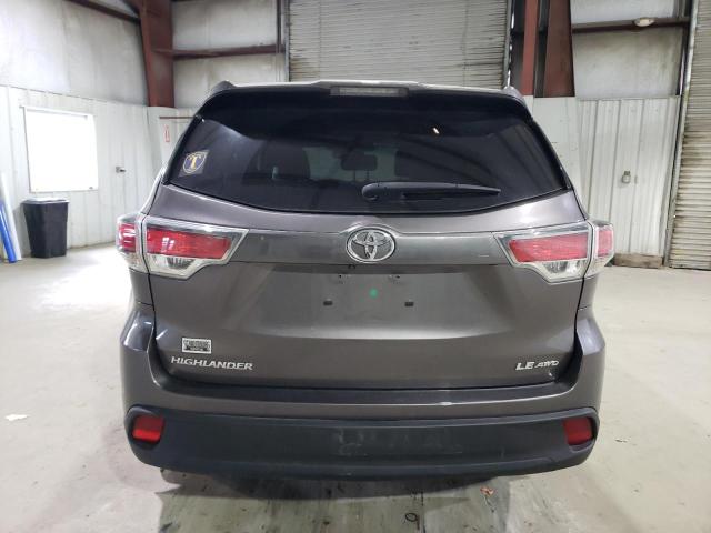 VIN 5TDBKRFH6FS157042 2015 Toyota Highlander, LE no.6