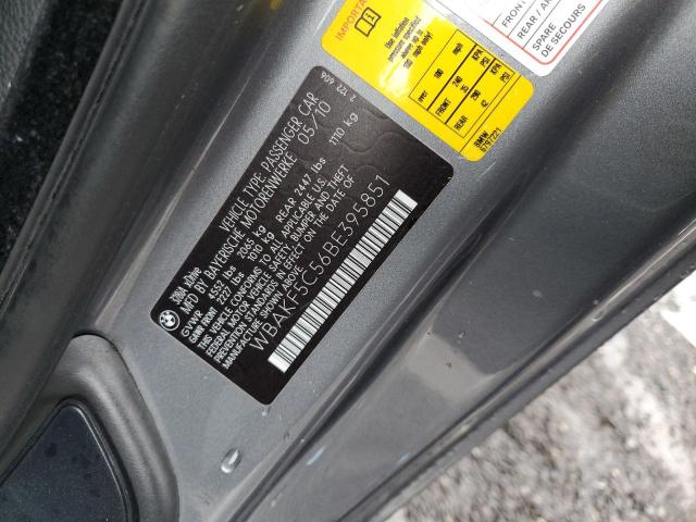 2011 BMW 328 Xi Sulev VIN: WBAKF5C56BE395851 Lot: 39263714