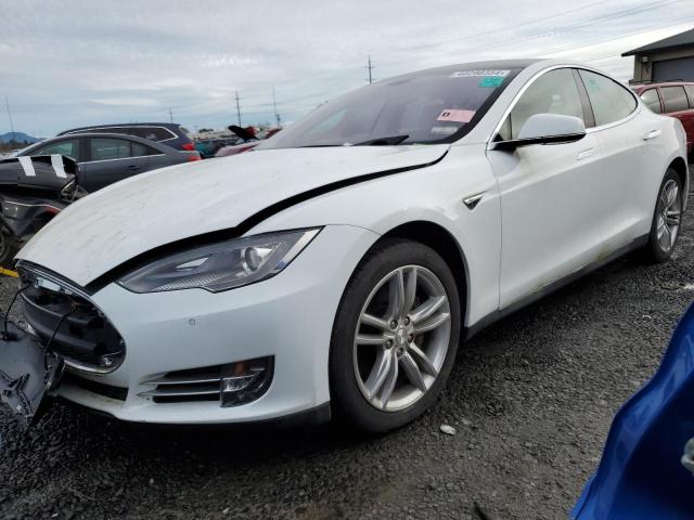 Wrecked tesla model online s for sale