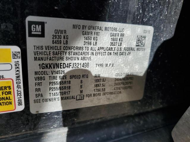 VIN 1N4AL3AP7FN329594 2015 GMC ACADIA no.13