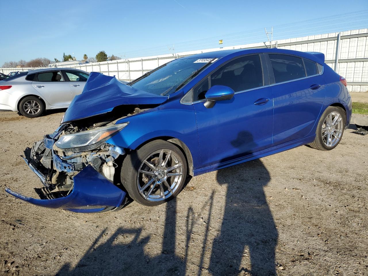 2017 Chevrolet Cruze Lt vin: 3G1BD6SM9HS575341