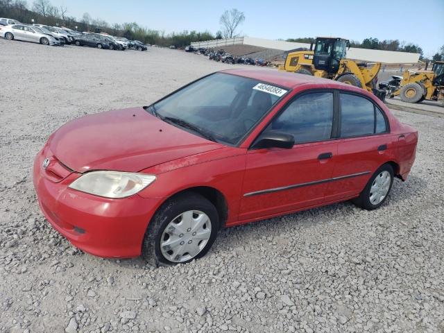 1HGES16385L001329 | 2005 Honda civic dx vp