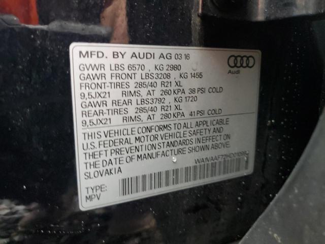 WA1VAAF72HD010993 2017 AUDI Q7 - Image 14