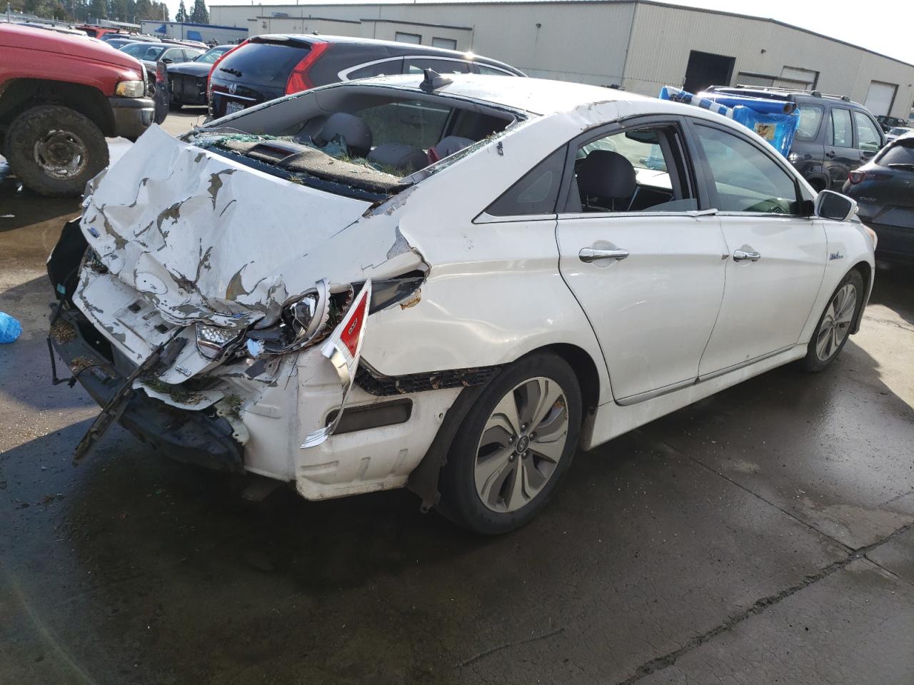 2015 Hyundai Sonata Hybrid vin: KMHEC4A43FA124851