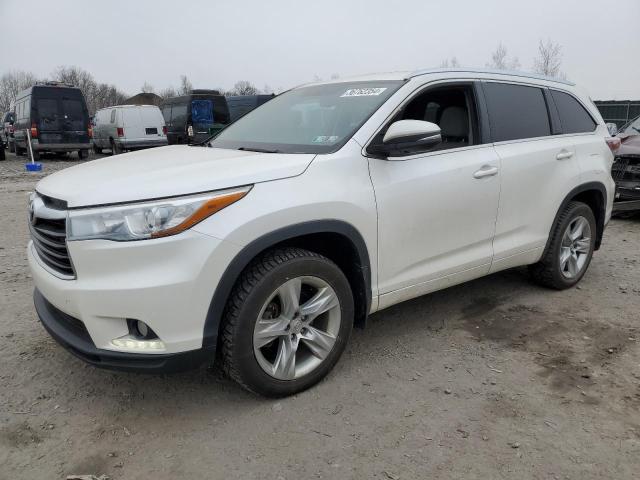 VIN 5TDDKRFH3FS138568 2015 Toyota Highlander, Limited no.1