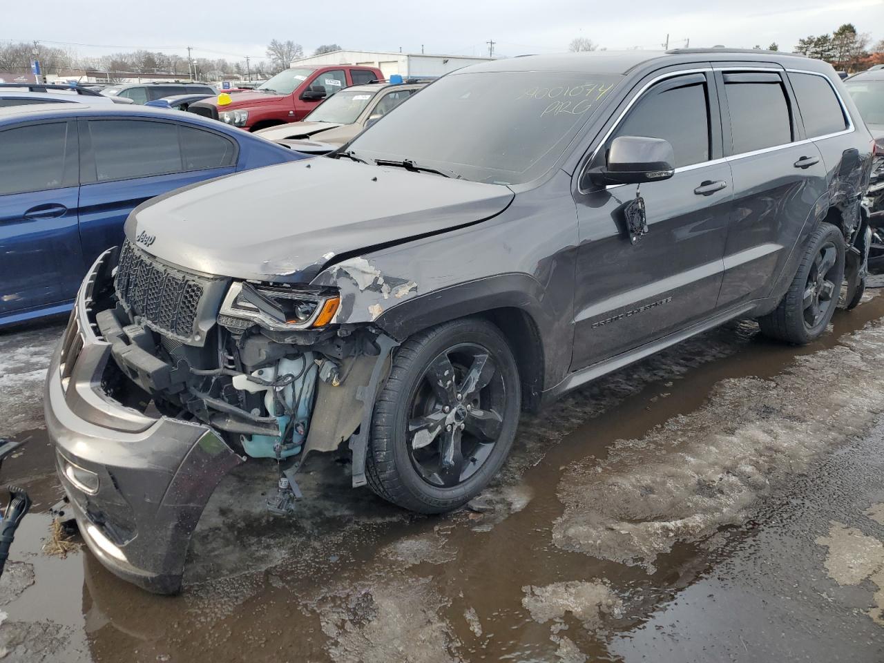 2016 Jeep Grand Cherokee Overland vin: 1C4RJFCG7GC324149