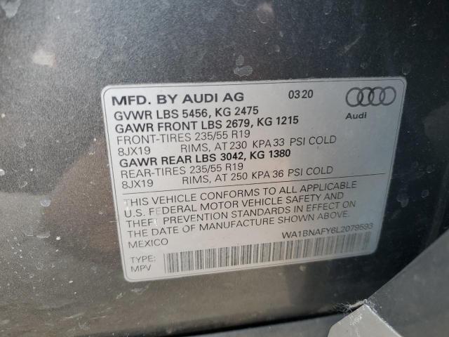 WA1BNAFY6L2079593 2020 AUDI Q5, photo no. 12