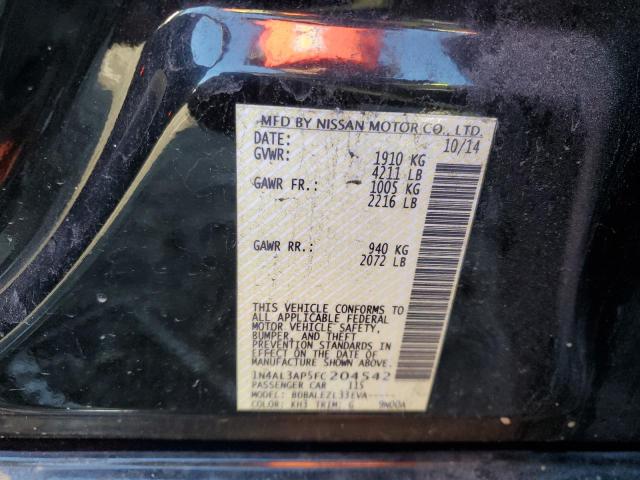 2015 NISSAN ALTIMA 2.5 - 1N4AL3AP5FC204542