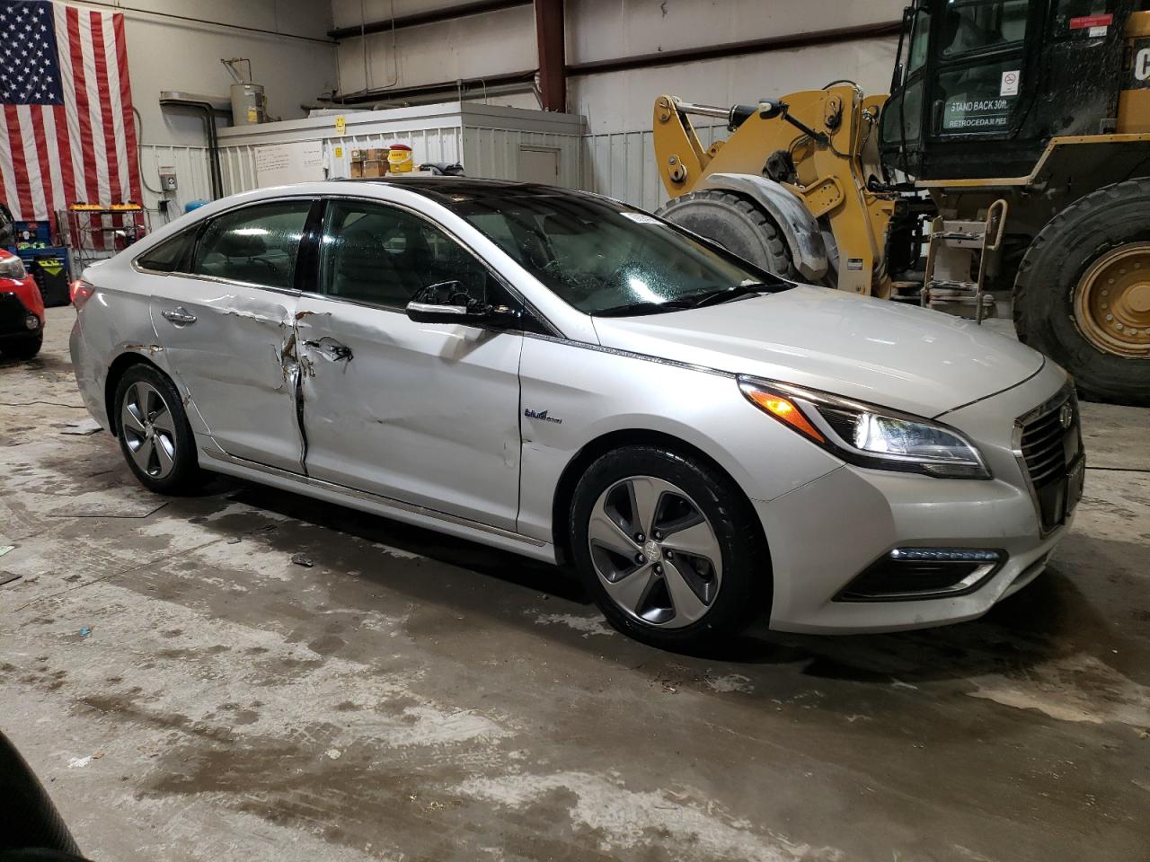 Lot #2630464763 2017 HYUNDAI SONATA HYB