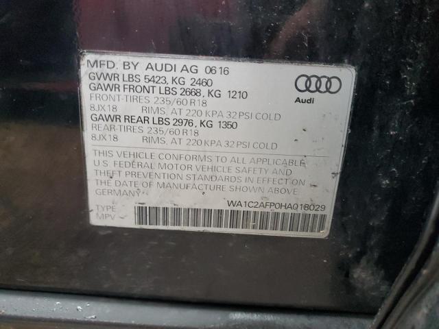 VIN WA1C2AFP0HA018029 2017 Audi Q5, Premium no.13