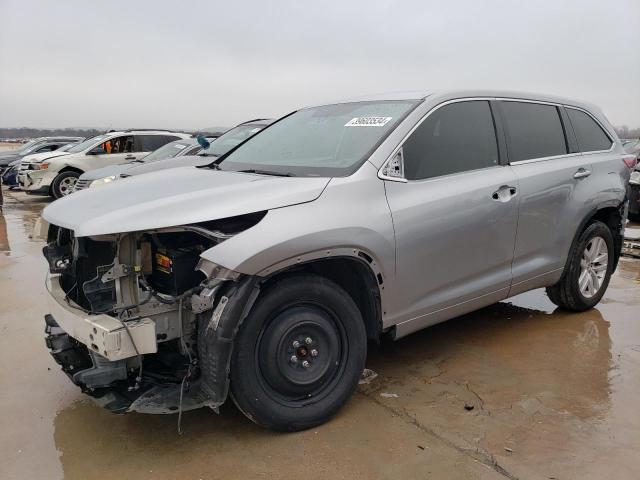 VIN 5TDZKRFH7ES006479 2014 Toyota Highlander, LE no.1