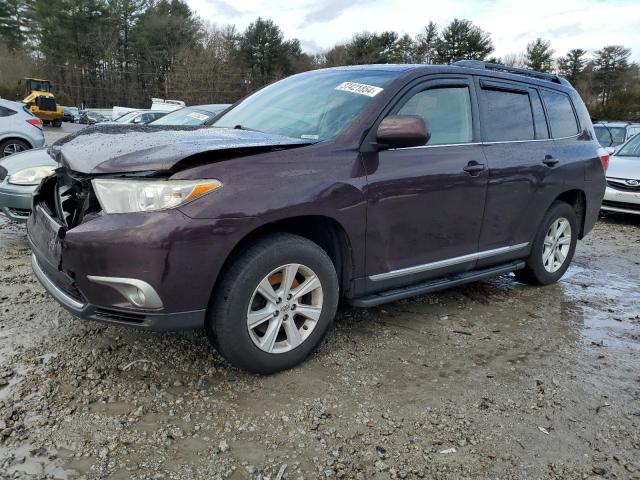 VIN 5TDBK3EH3DS236826 2013 Toyota Highlander, Base no.1