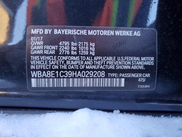 2017 BMW 330E - WBA8E1C39HA029208